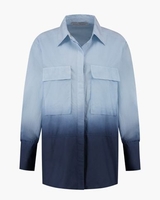 Marina Top Blauw Damesblouse
