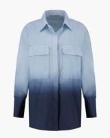 Marina Top Blauw Damesblouse