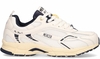 Mercer Amsterdam The Re-Run Wit/Blauw Herensneakers