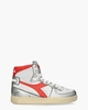 Mi Basket Metal Mixed Wit/Zilver/Rood