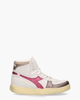 Mi Basket Metal Used Wit/Roze