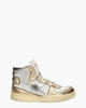 Mi Basket Metallic Used Wit/Goud/Zilver