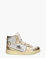 Mi Basket Metallic Used Wit/Goud/Zilver