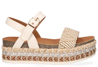 Mia and Jo Maren Off-White/Beige Damessandalen