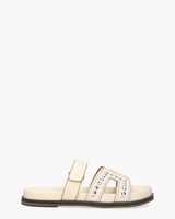 Mindy Off-White Damesslippers