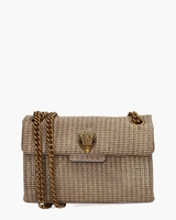 Mini Fabric Kensington Bag Bruin/Brons Tas