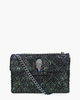 Mini Fabric Kensington Zwart/Groen Tas