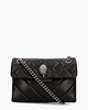 Mini Kensington Zwart/Zilver Tas