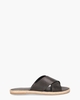 Miray Zwart Damesslippers
