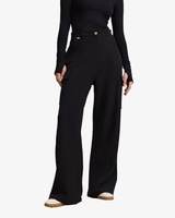 Moon Classic Cargo Pants Zwart Dames Cargobroek
