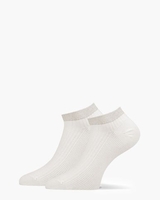 Moscow 2-Pack Off White Sneakersokken