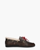 Nahua Donkerbruin Damesloafers