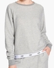 Nena Sweat Grey Heather Damessweater