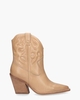 New-Kole Low Lichtbruin Dames Enkelboots