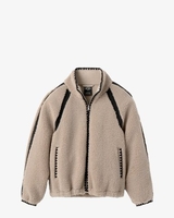 Nikia Crochet UGGfluff Jacket Putty Damesjack