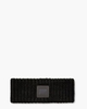 NKY Ribbed Zwart Dames Hoofdband