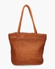 Noel Flower Cognac Tas