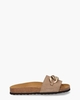 Oasis Taupe Damesslippers