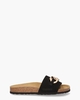 Oasis Zwart Damesslippers