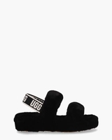 Oh Yeah Slide Zwart Damessandalen