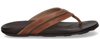 OluKai Mea Ola Bruin Herenslippers