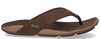 OluKai Nui Donkerbruin Herenslippers