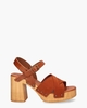 Ornelle Cognac Damessandalen