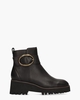 Palmyra Zwart Dames Enkelboots
