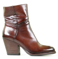 Pantanetti 13011D Cognac Dames Enkelboots