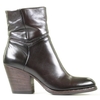 Pantanetti 13011D Donkerbruin Dames Enkelboots