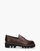 Pearl Donkerbruin Damesloafers