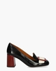 Pema Zwart Damesloafers