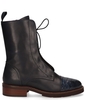 Pertini 32105 Donkerblauw Dames Veterboots
