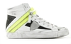 Philippe Model Bike X HD Wit/Zwart/Geel Damessneakers