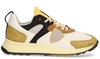 Philippe Model Royale Mondial Pop Off-White/Geel Herensneakers