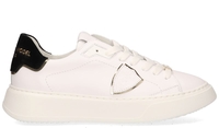 Philippe Model Temple Veau Wit/Zwart Damessneakers