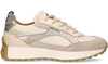 Piedi Nudi 2691-01.07 Off-White/Zilver Damessneakers