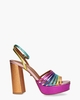 Pierra Platform Heel Multicolor Damessandalen
