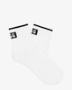 Polly Anckle Sock White/Black Damessokken