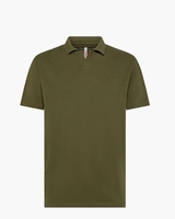 Polo No Button Legergroen Heren Poloshirt