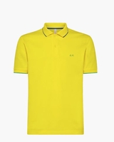 Polo Small Stripe Geel Heren Poloshirt
