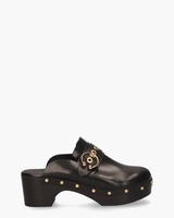 Rebel Zwart Damesslippers