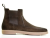 Santoni 16786 Donkerbruin Heren Enkelboots