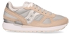 Saucony Shadow Orginal Vintage Zilver/Beige Damessneakers