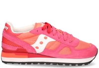 Saucony Shadow Original Vintage Roze/Oranje Damessneakers