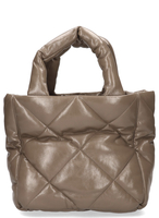 Stand Studio Rosanne Diamond Bag Taupe Tas
