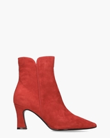 Sterre Donkerrood Dames Enkelboots