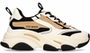 Steve Madden Possession Off-White/Zwart/Bruin Damessneakers