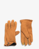 Tabbed Splice Vent Leather Glove Chestnut Herenhandschoenen