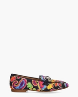 Talima Donkerblauw/Multicolor Damesloafers